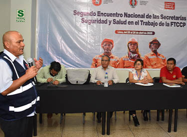 II Encuentro Nacional de las Secretarías de SST de la FTCCP