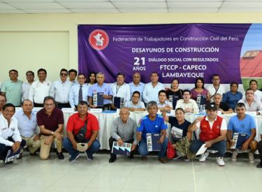 Se realizó 31° Desayuno de Construcción en Chiclayo
