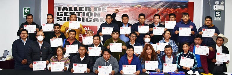 Taller virtual sobre organización sindical y transformación social 